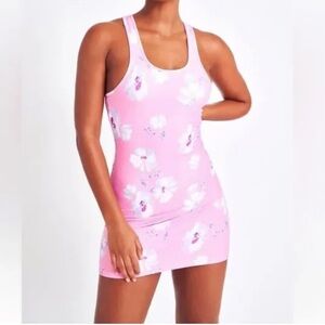 LoveShackFancy Natori Mini Dress | Baby Pink Clouds